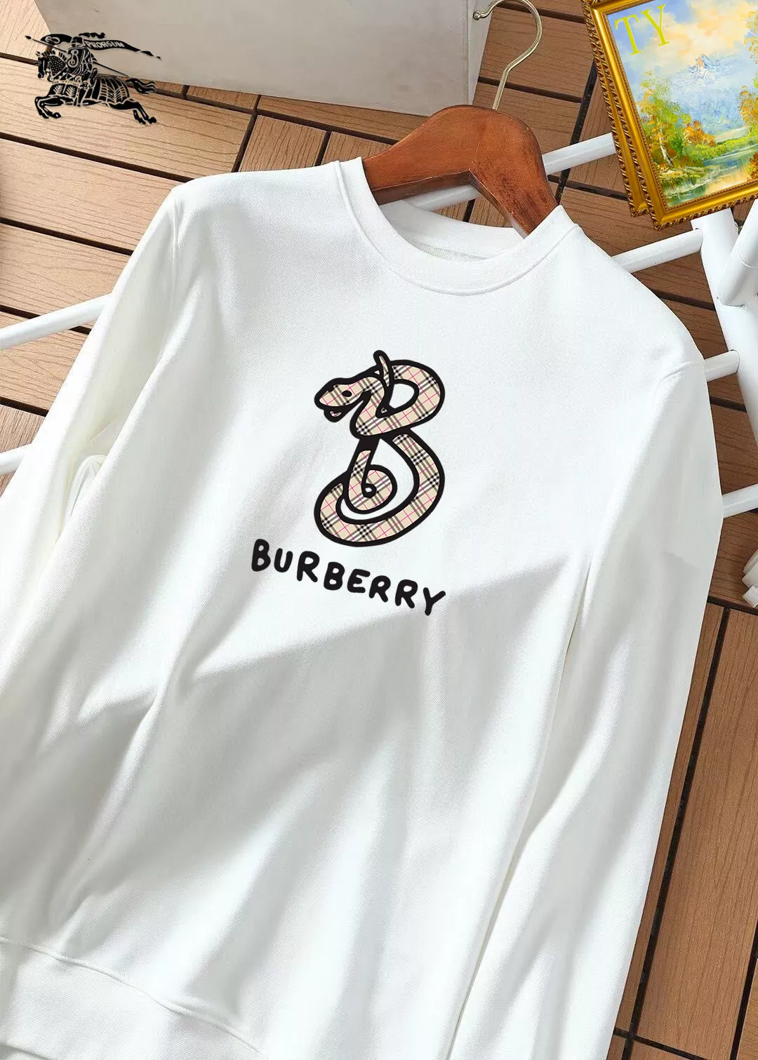 burberry sweatshirt manches longues pour homme s_12b20212